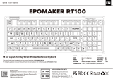 EPOMAKER RT100 98 Key Layout or Hot Plug Wired or Wireless Mechanical Keyboard Mode d'emploi