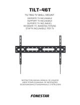 Fonestar TILT-46T Tilting TV Wall Mount Manuel utilisateur