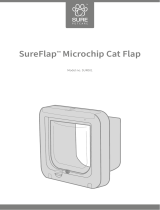 SURE petcare SUR001 SureFlap Microchip Cat Flap Mode d'emploi