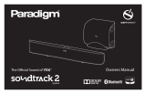 Paradigm Soundtrack 2 Soundbar Le manuel du propriétaire
