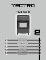 Tectro TGH 242 R Gas Room Heater Manuel utilisateur