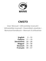 Marvo CM373 Honeycomb Keyboard and Mouse Manuel utilisateur