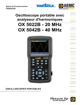 AEMC OX 5022B & 5042B Manuel utilisateur