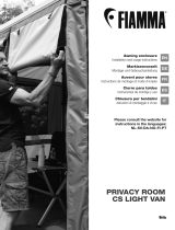 Fiamma Privacy Room CS Light Van Manuel utilisateur