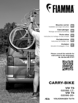 Fiamma VW T5 02096-17 Carry Bike Guide d'installation