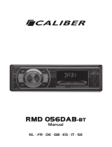 Caliber RMD 056DAB-BT Car radio 4×75 Watts Manuel utilisateur