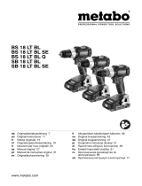 Metabo SB 18 LT BL SE Cordless Drill and Screwdriver Manuel utilisateur