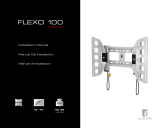 Salamander Designs FLEXO 100 Medium Tilt Wall Mount Guide d'installation