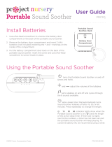 Project Nursery PNCSQ Portable Sound Soother Mode d'emploi