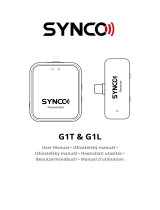 Synco WAir G1T Digital Wireless Microphone Manuel utilisateur