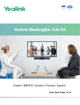 Yealink A30 MeetingBar Mode d'emploi