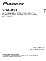 Pioneer SDA-BS1 Le manuel du propriétaire