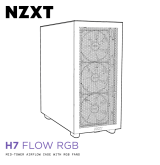 NZXT H7 Flow RGB Gaming PC Cases Manuel utilisateur