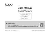 TP-LINK Tapo RV10 Lite Robot Vacuum Manuel utilisateur