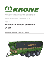 Krone BA GX 520 (TT801-30) Mode d'emploi