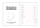 Srhythm NC25 Active Noise Cancelling Headphones Mode d'emploi