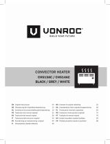 Vonroc CH513AC Convector Heater Manuel utilisateur