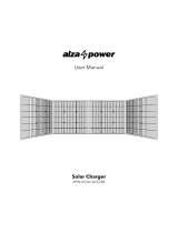 alza power APW-SC2A1D2C200 Solar Charger Manuel utilisateur