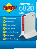 FRITZ 6820 LTE Edition International Wi-Fi Modem Router Mode d'emploi