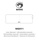 Marvo MG011 Rechargeable Mouse Pad Manuel utilisateur