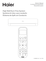 Haier 49-5000094 High Wall Duct-Free System Le manuel du propriétaire