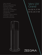 ZEEGMA Vers UV Grand Automatic Humidifier Manuel utilisateur