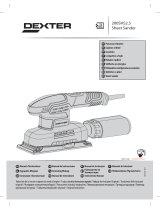 Dexter 200SHS2.5 Corded Orbital Sander Manuel utilisateur