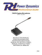 Power Dynamics TM370 Le manuel du propriétaire