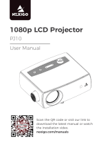 NexiGo PJ10 LCD Projector Manuel utilisateur