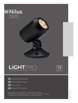 LightPro Nilus 210S IP68 Spotlight Manuel utilisateur