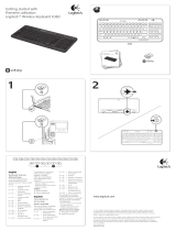 Logitech K360 Compact and Thin Wireless keyboard Manuel utilisateur
