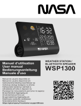 NASA WSP1300 Weather Station / Bluetooth Speaker Manuel utilisateur