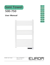 Eurom 500-750 Sani Towel Manuel utilisateur