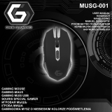 Gembird MUSG-001 Gaming Mouse Manuel utilisateur