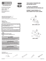 Delta Faucet H295RB Guide d'installation
