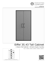 Manhattan Comfort Eiffel 3-Piece Garage Set Assembly Manual