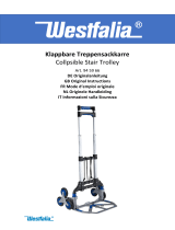 Westfalia Treppen-Sackkarre klappbar, 70 kg Mode d'emploi