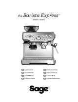 Sage SES875 the Barista Express Manuel utilisateur