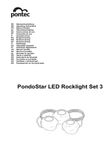 Pontec 87585 PondoStar LED Rock Light Set 3 Manuel utilisateur
