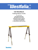 Westfalia Arbeitsböcke, ideal für Arbeiten an Treppen und Podesten Mode d'emploi