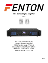 Fenton 172.084 FPL-Series Digital Amplifier Manuel utilisateur