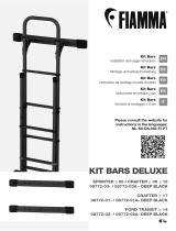 Fiamma 08772-03A Bars Deluxe External Ladders Kit Guide d'installation