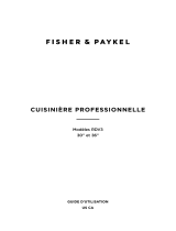 Fisher and Paykel RDV3-304-L Dual Fuel Range Mode d'emploi