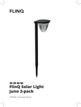 FlinQ FQC8266 Solar Garden Light Juno 2 Pack Manuel utilisateur