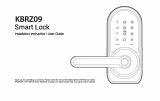 ZKTeco KBRZ09 Smart Lock Guide d'installation