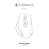 ETERNICO AET-MS430Sx Wireless Mouse Manuel utilisateur