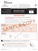 Pfister Verve LG15-MDS1D Specification and Owner Manual