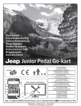 Jeep 2531801 Junior Pedal Go-kart Manuel utilisateur