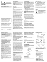 ICOM IP501M Manuel utilisateur