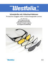 Westfalia Schutzbrille Mode d'emploi